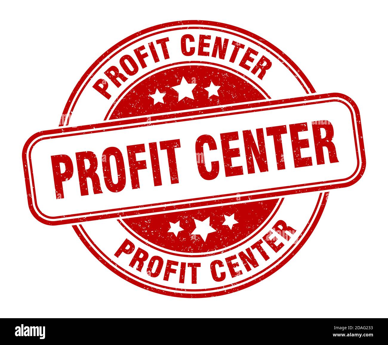 profit center stamp. profit center sign. round grunge label Stock ...
