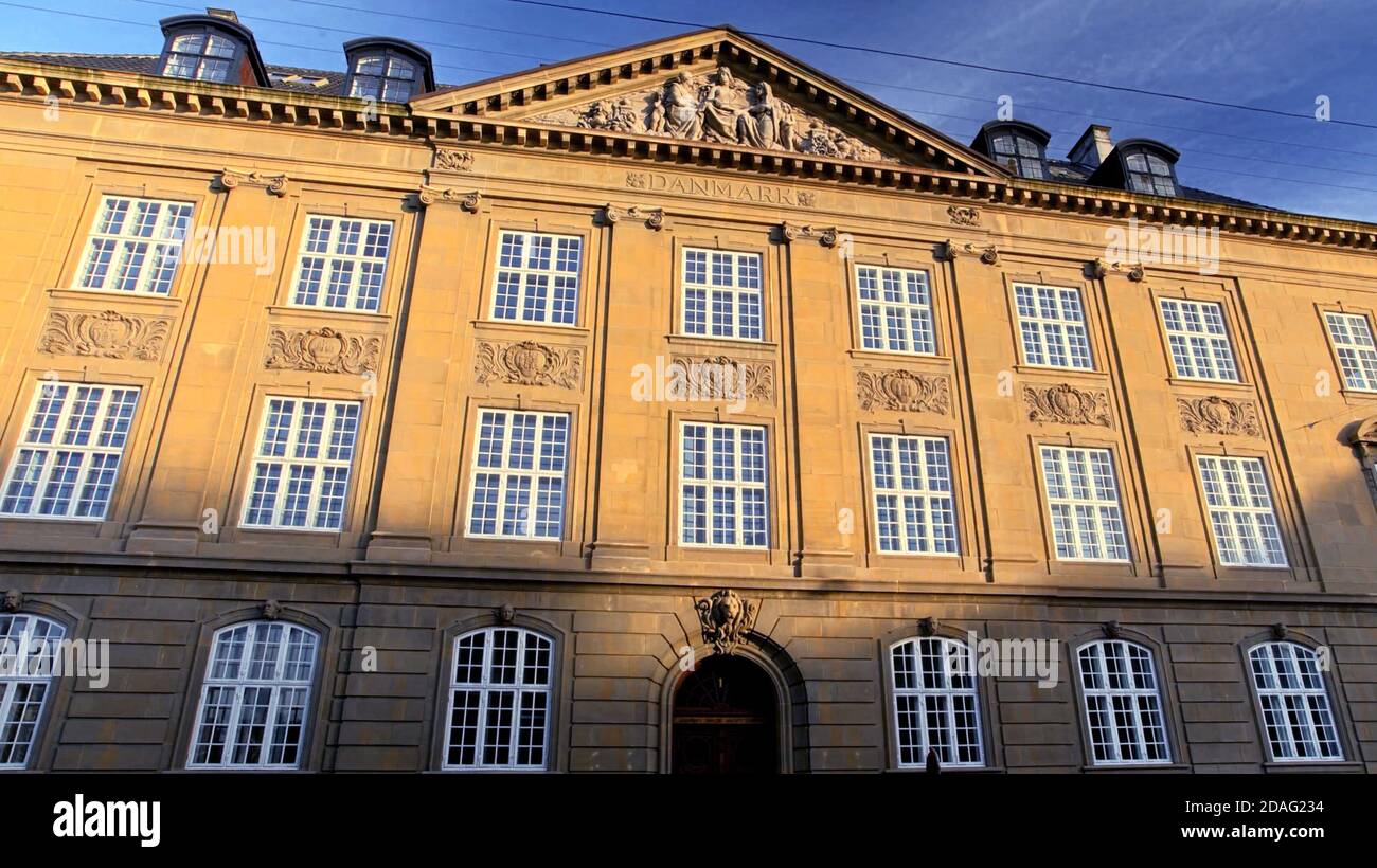 Government building in Copenhagen, Denmark Stock Photo Alamy
