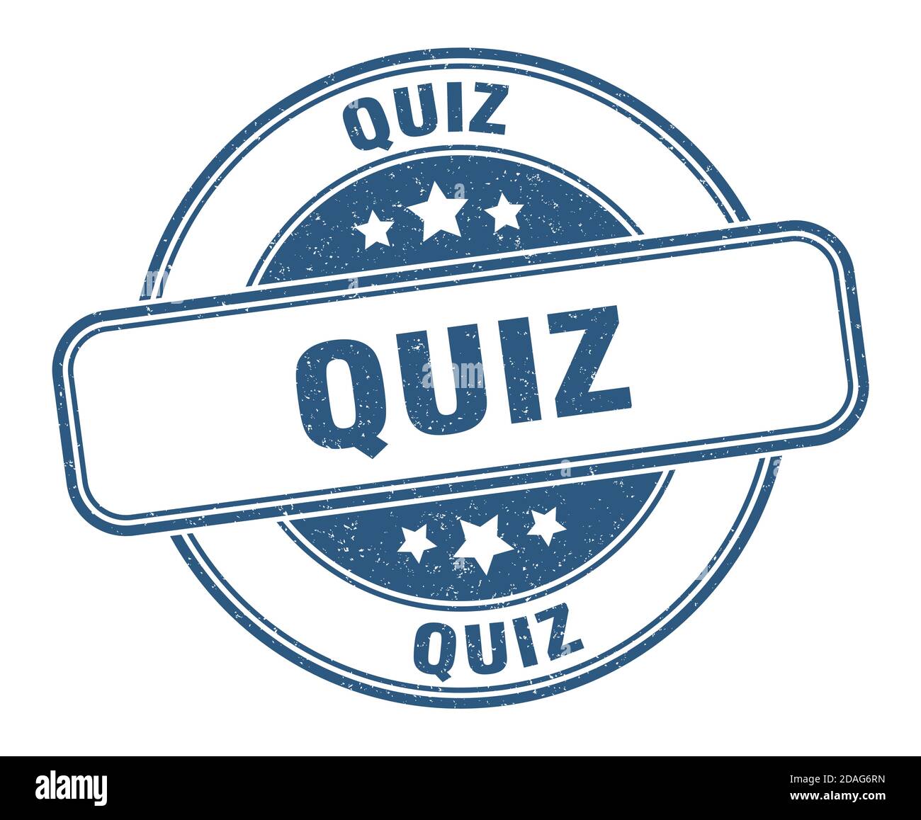 quiz stamp. quiz sign. round grunge label Stock Vector Image & Art - Alamy