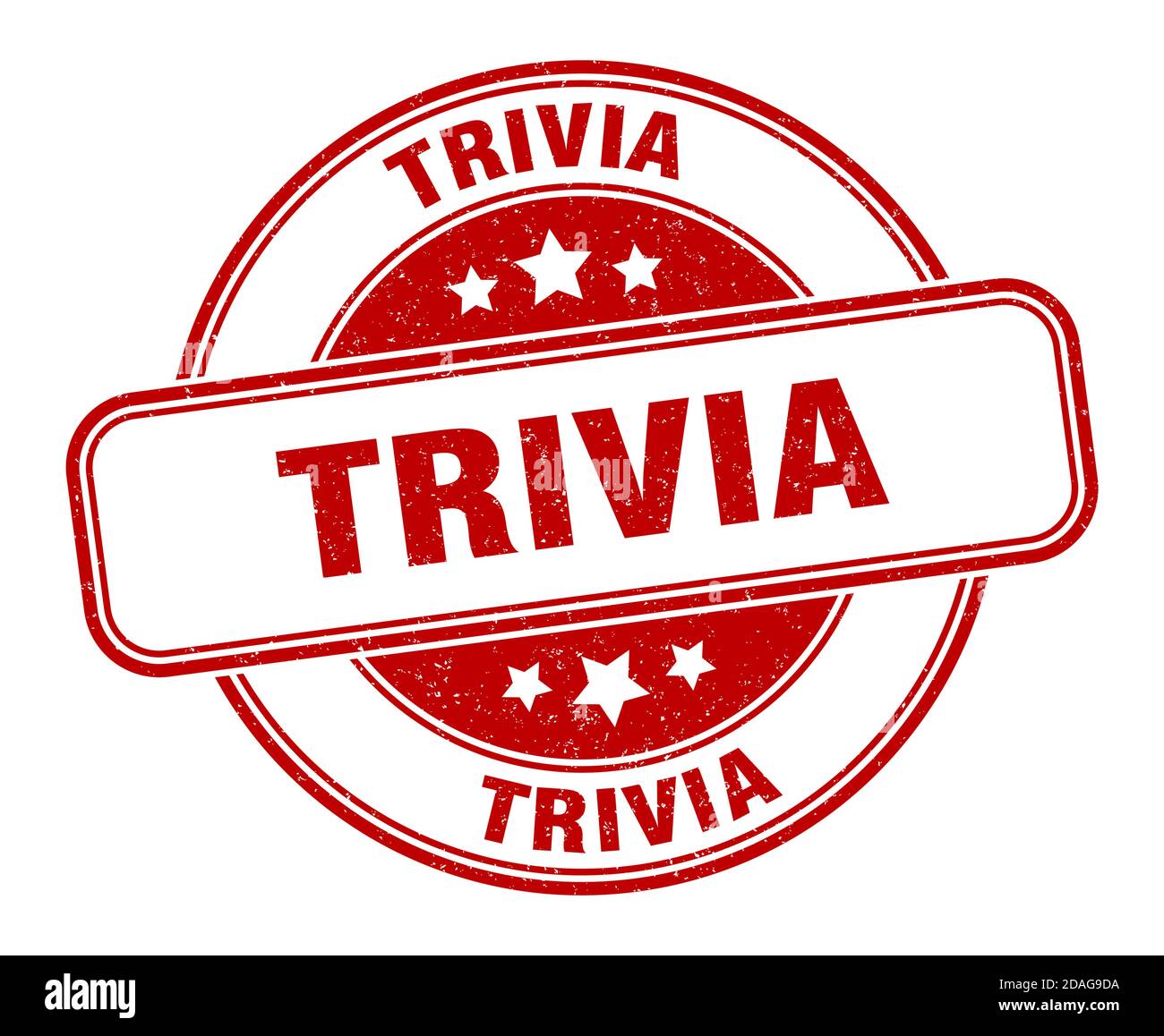 trivia stamp. trivia sign. round grunge label Stock Vector Image & Art