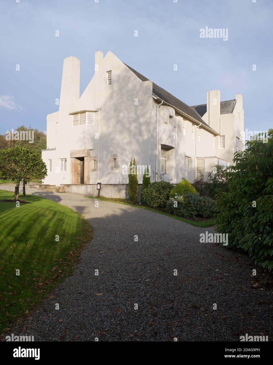 Hill House Helensburgh Stock Photo Alamy