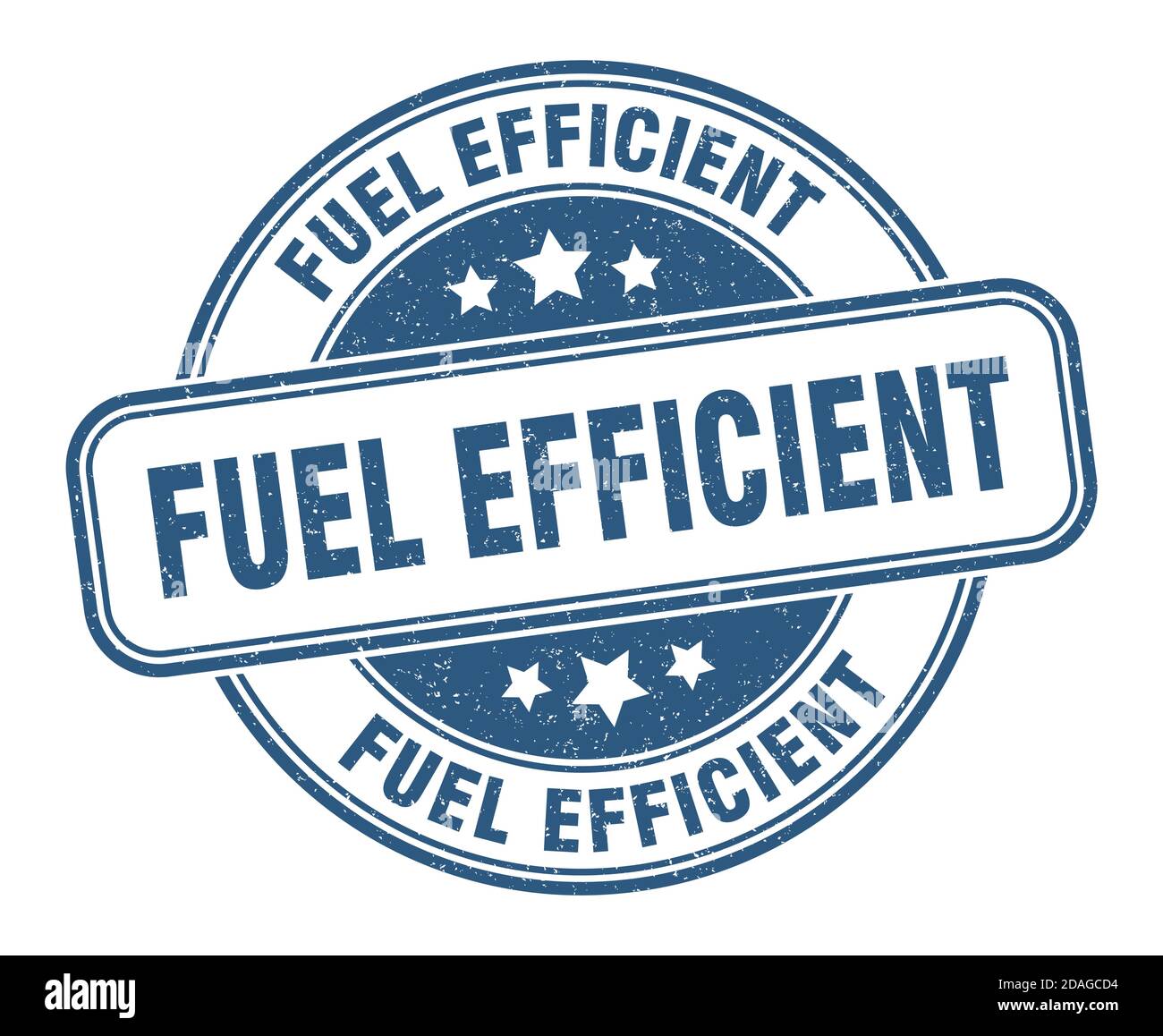 fuel efficient stamp. fuel efficient sign. round grunge label Stock ...