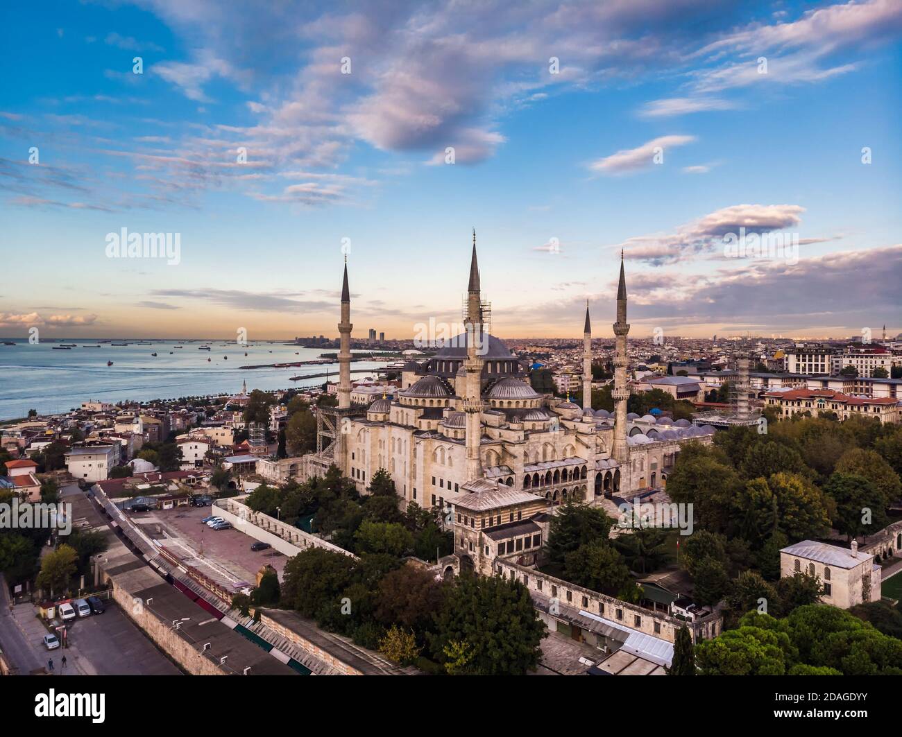 Hagia sophia drone hi-res stock photography and images - Alamy