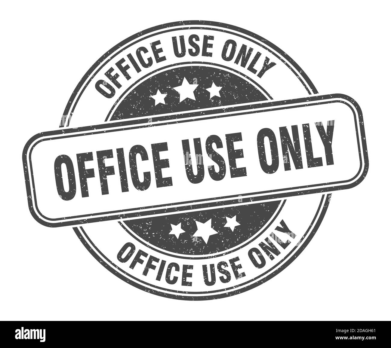 office use only stamp. office use only sign. round grunge label Stock ...