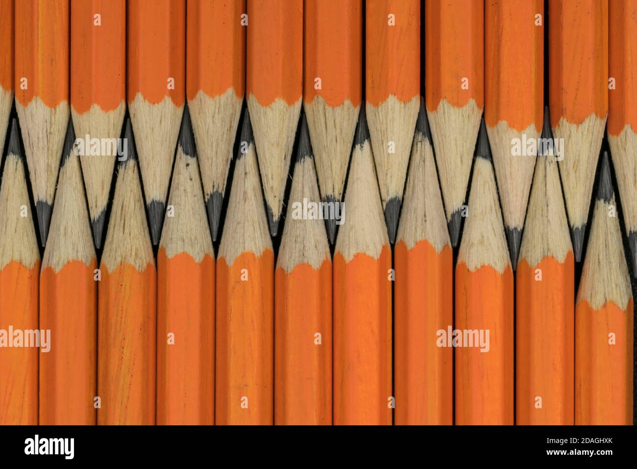 abstract background from colorful pencils Stock Photo