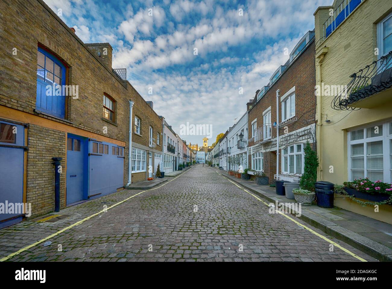 ennismore muse South Kensington. coloured houses old english houses