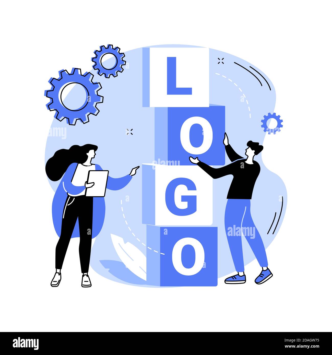 Logo design abstract concept vector illustration Stock Vector Image ...