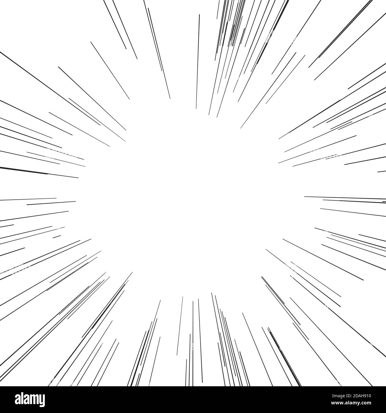 illustration vector abstract speed motion black starburst straight lines Stock Vector