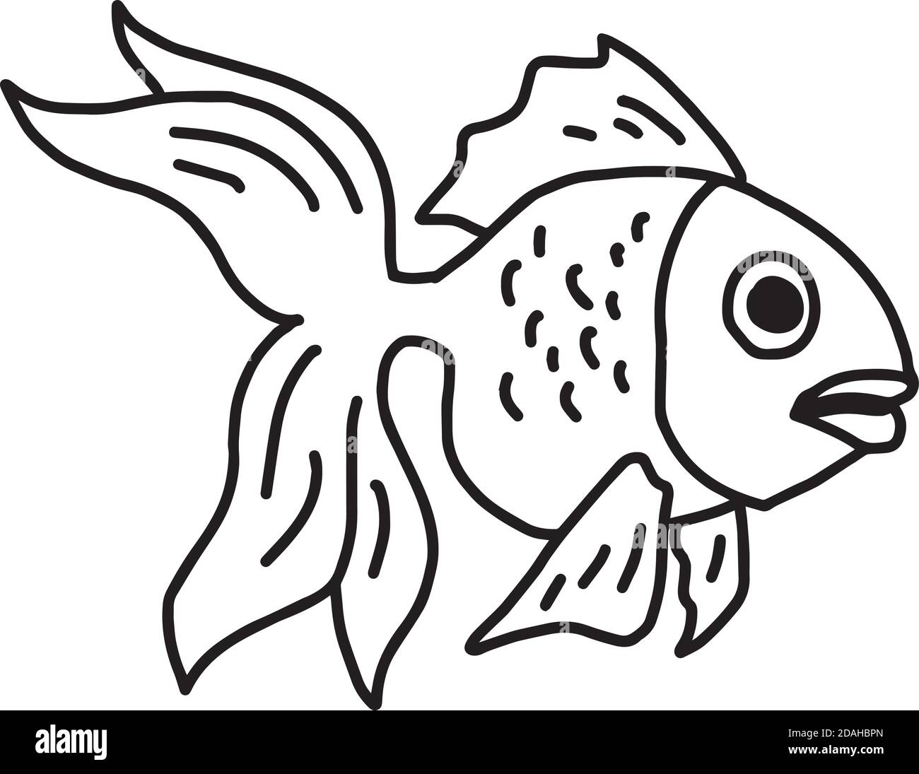 How to Draw a Tropical Fish