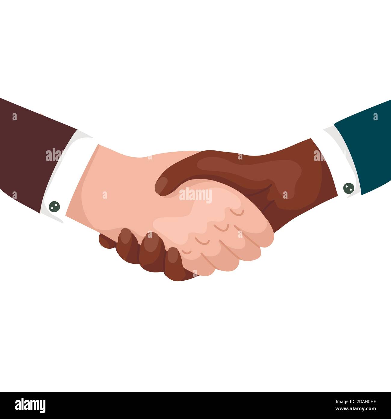 Handshake illustration hand shake illustrations agreement hi-res stock  photography and images - Alamy