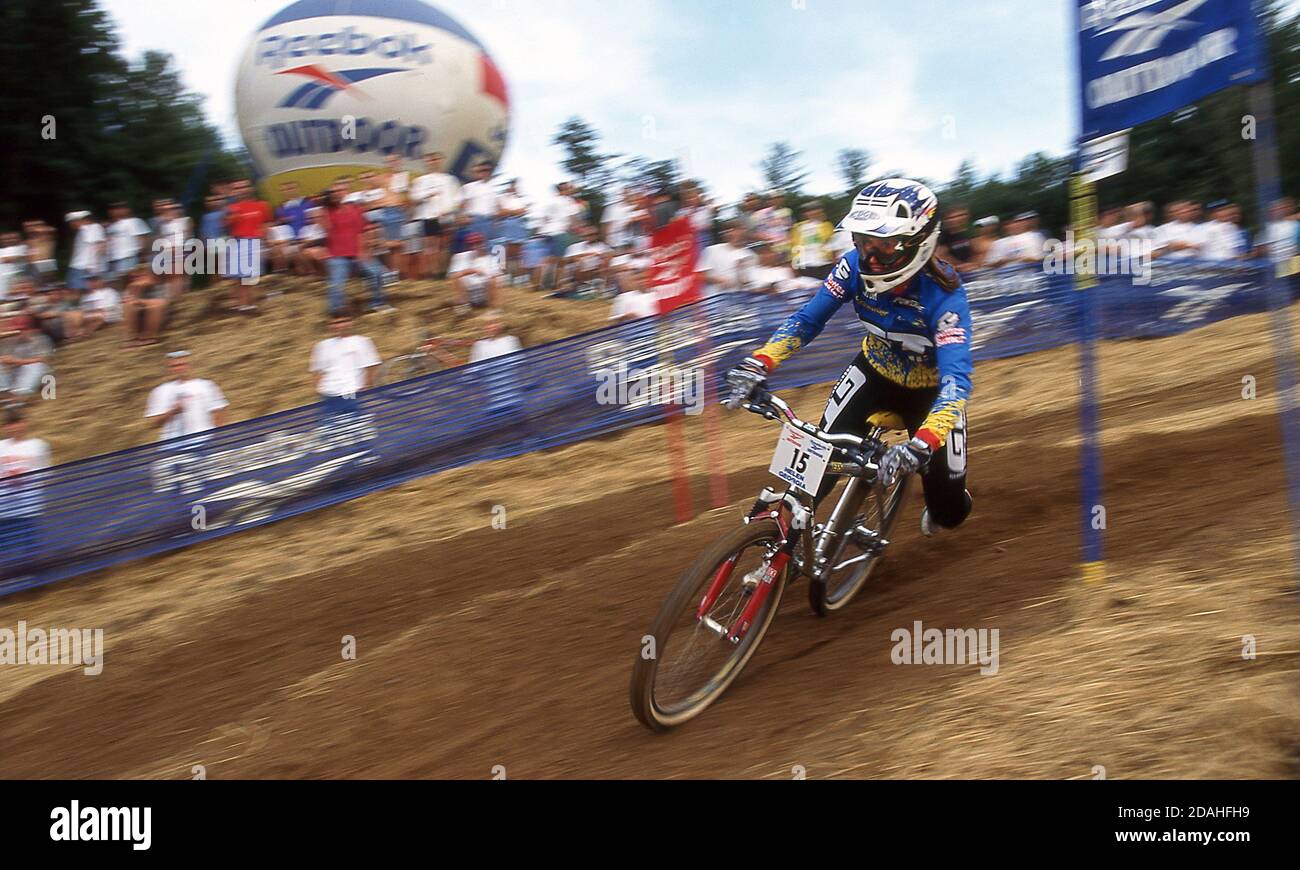 Mountain Bike Nationals 1995, Olympic trials in Helen USA Stock