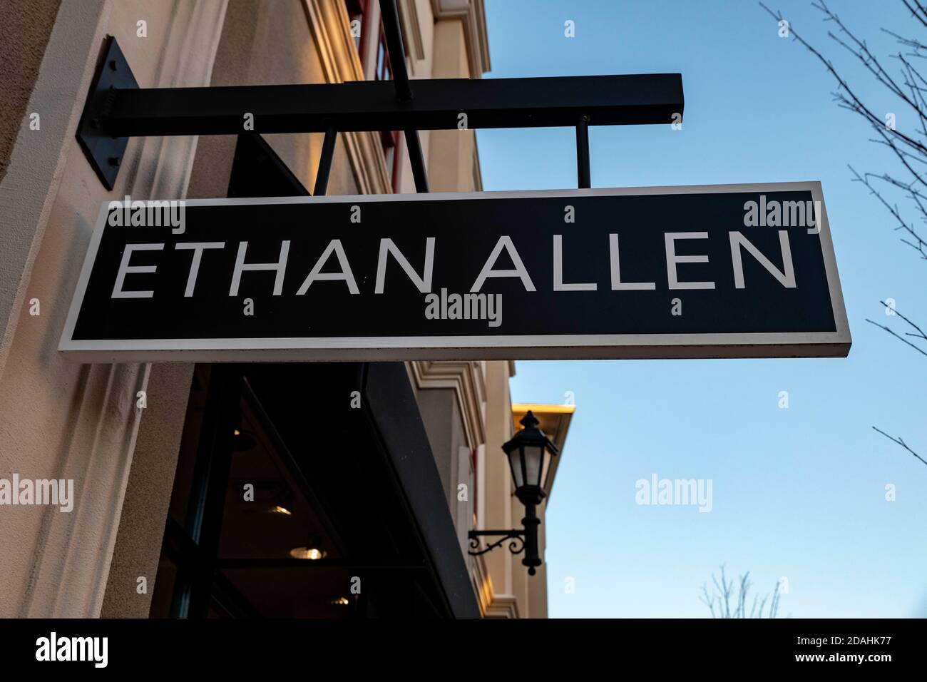 Ethan allen logo hi-res stock photography and images - Alamy