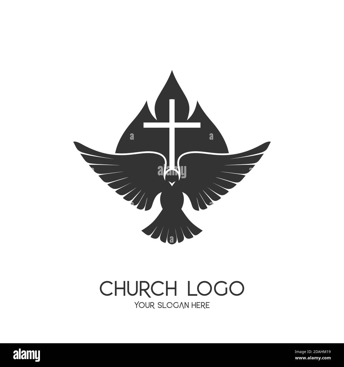 Holy Spirit Logo Vector