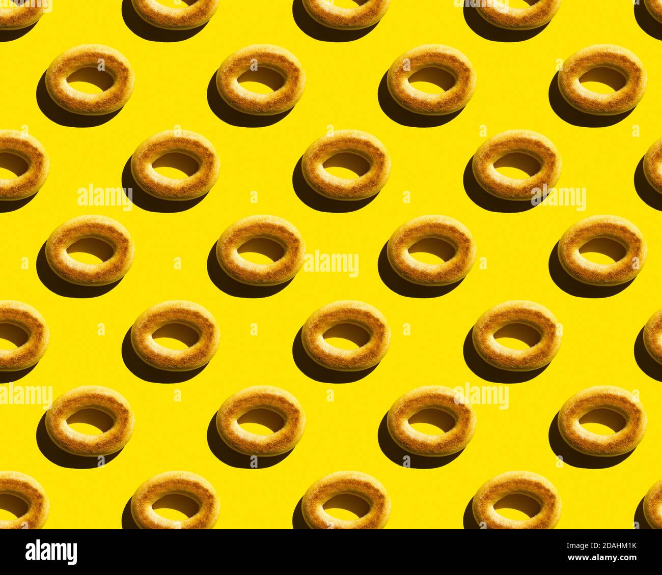 Bagels background pattern hi-res stock photography and images - Alamy