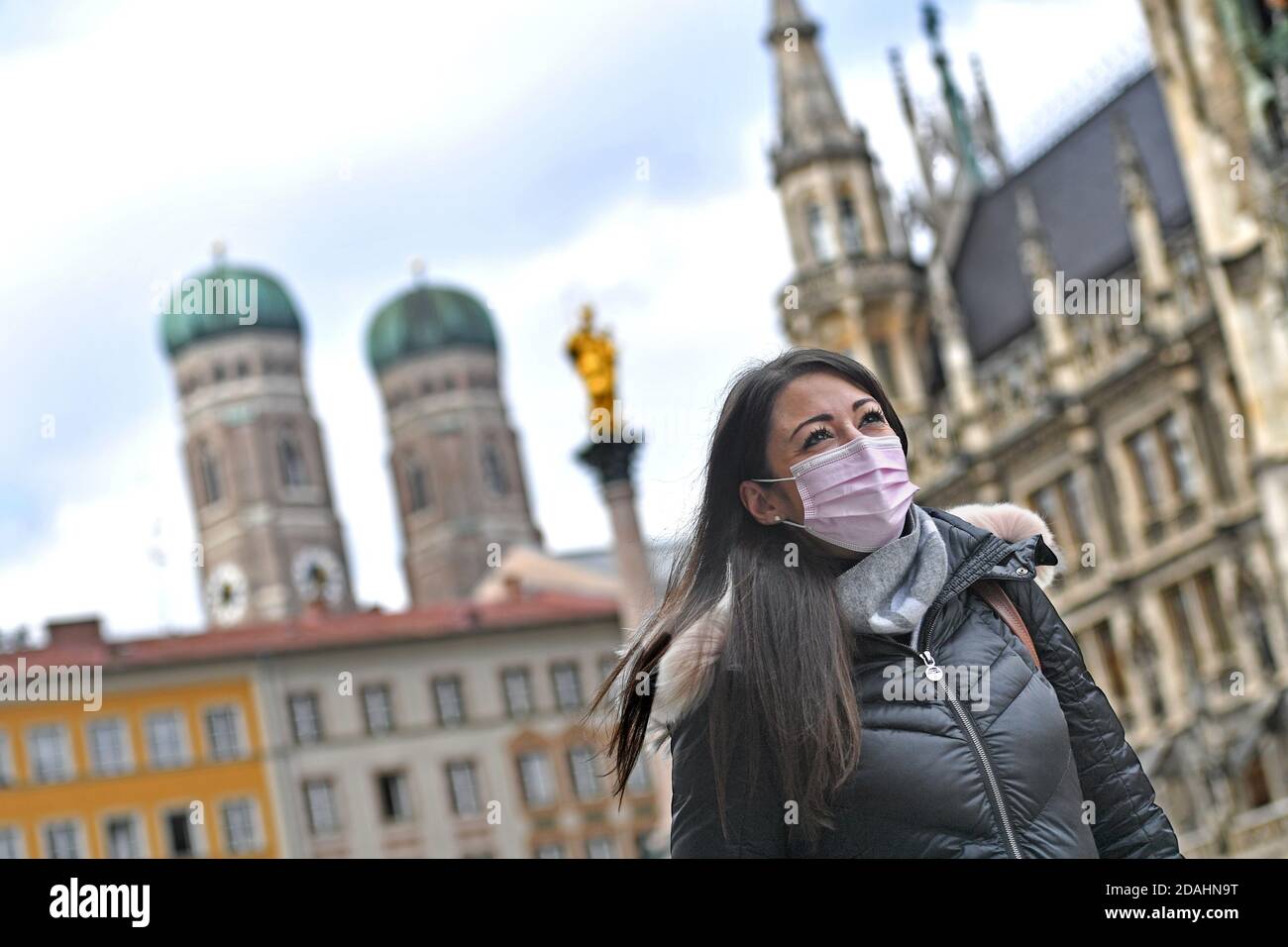 Mask compulsory in the pedestrian zones and public places in Munich on