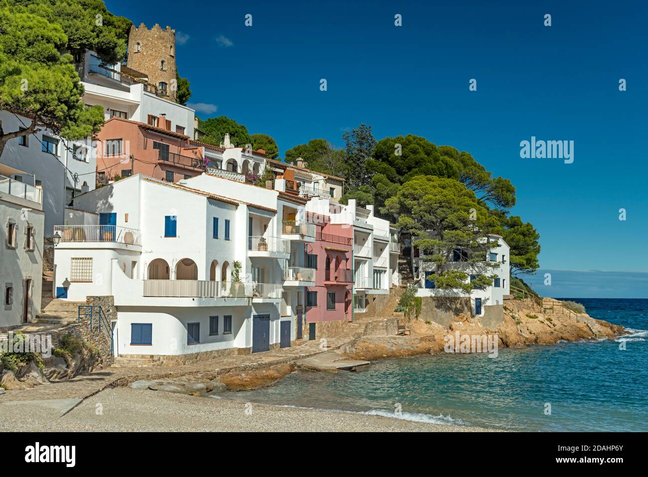 BEACH CALA SA TUNA BEGUR COSTA BRAVA CATALONIA SPAIN Stock Photo Alamy