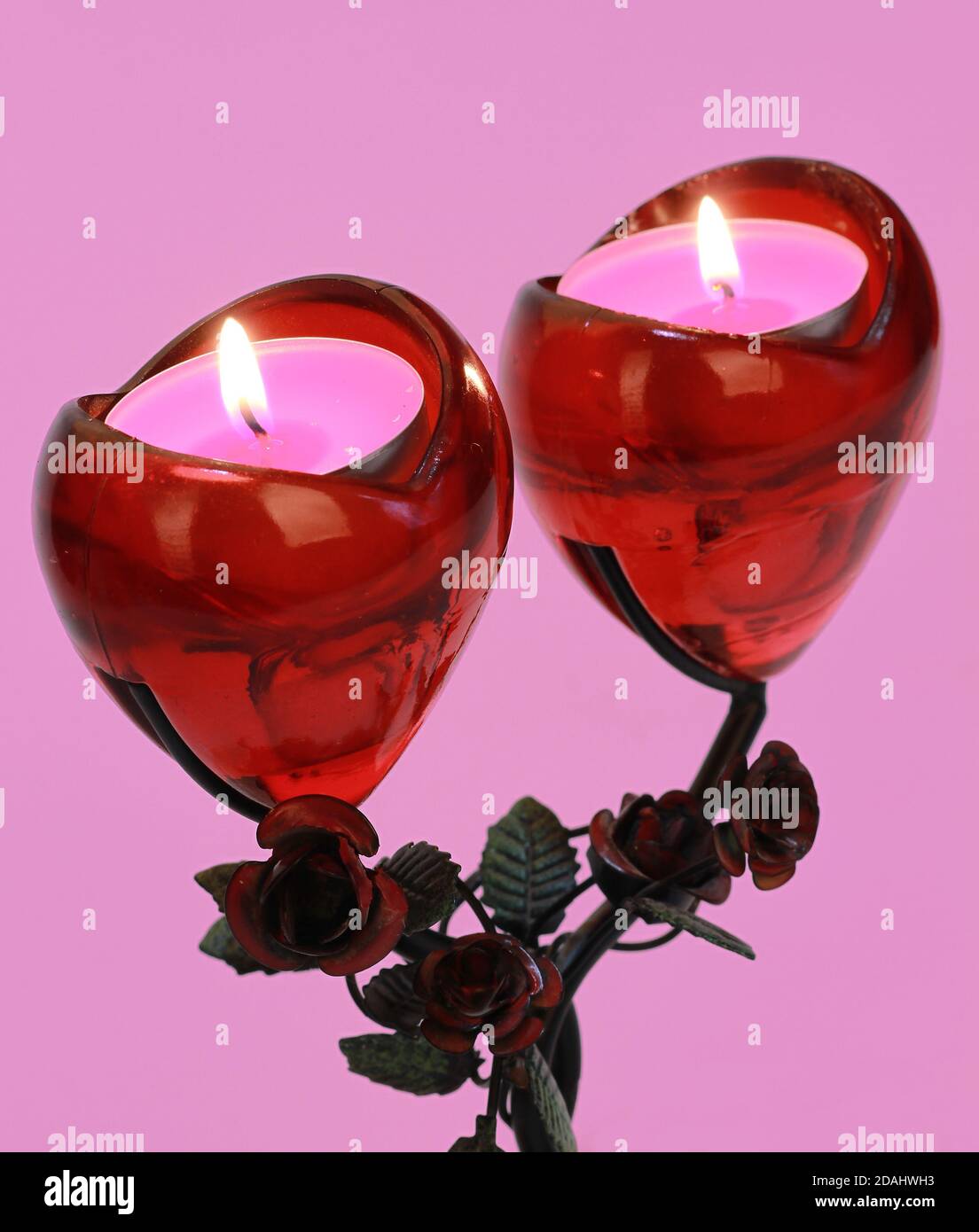Closeup two burning heart hi-res stock photography and images - Alamy