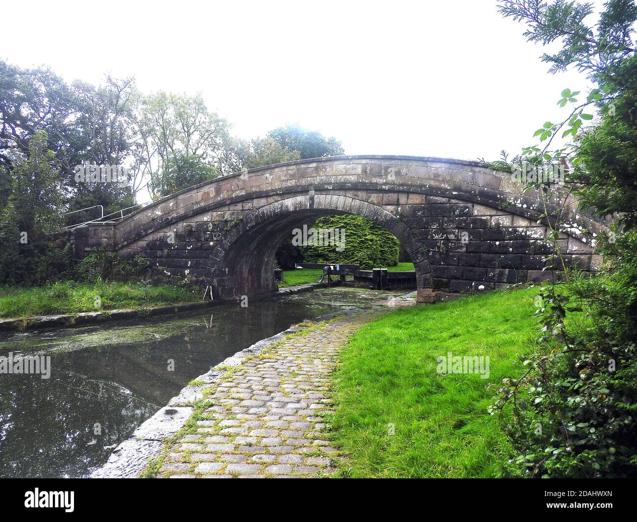 British Canal System Glasson Branch of Lancaster Canal, England, UK