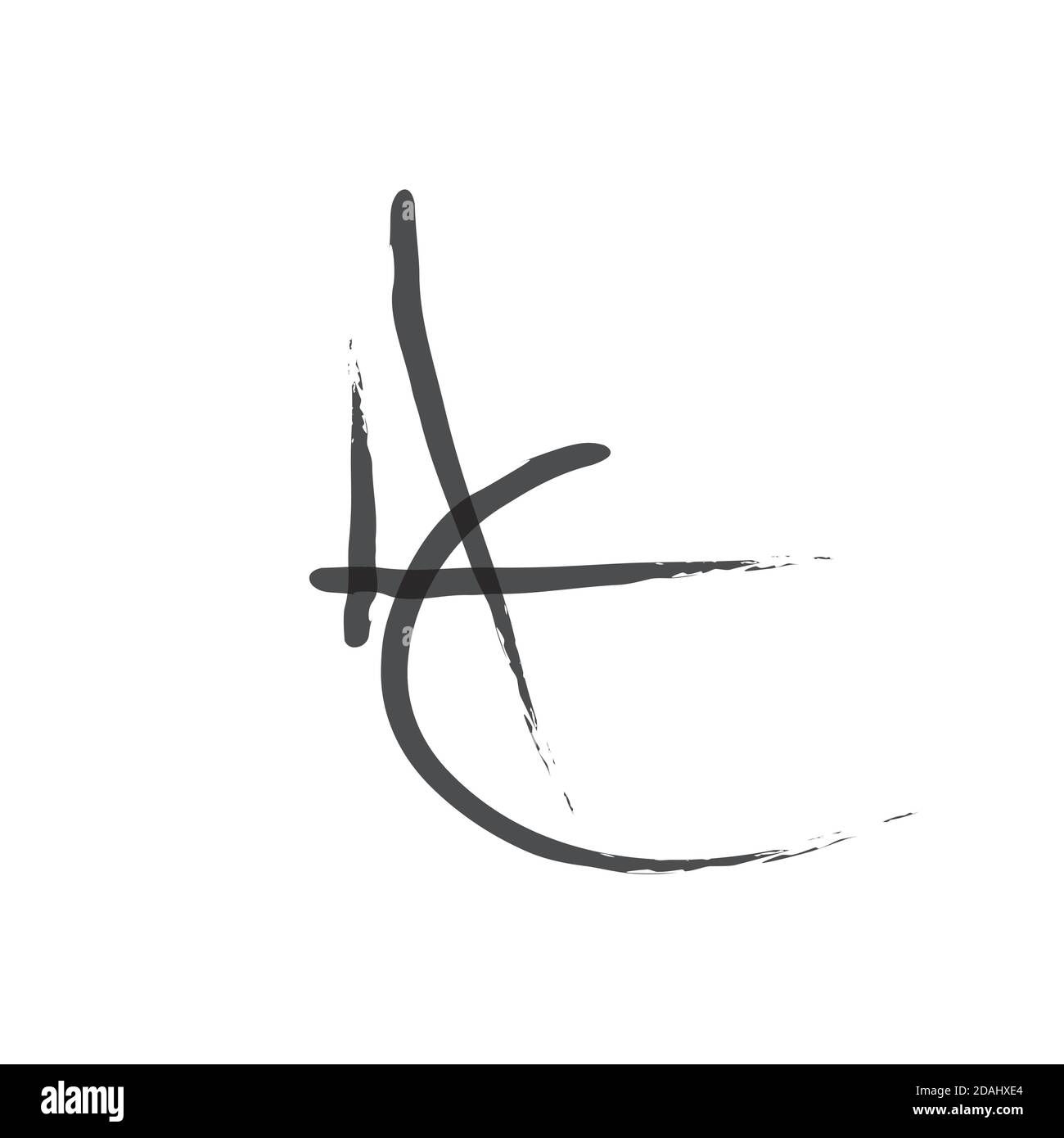 A,C letters vector logo. AC letters emblem Stock Vector