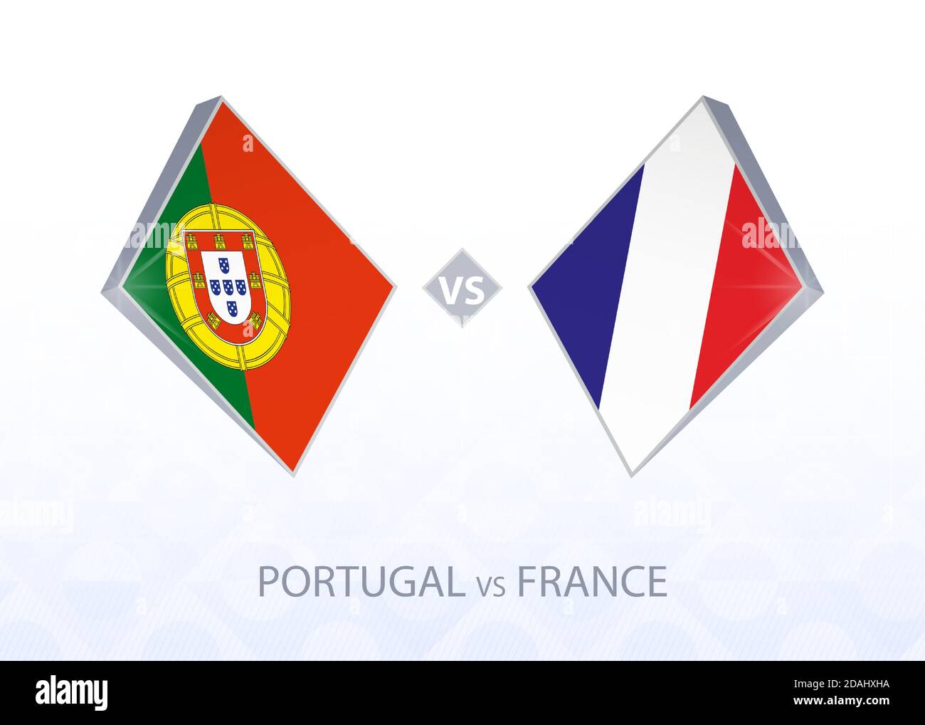 Europe football competition Portugal vs France, League A, Group 3 ...