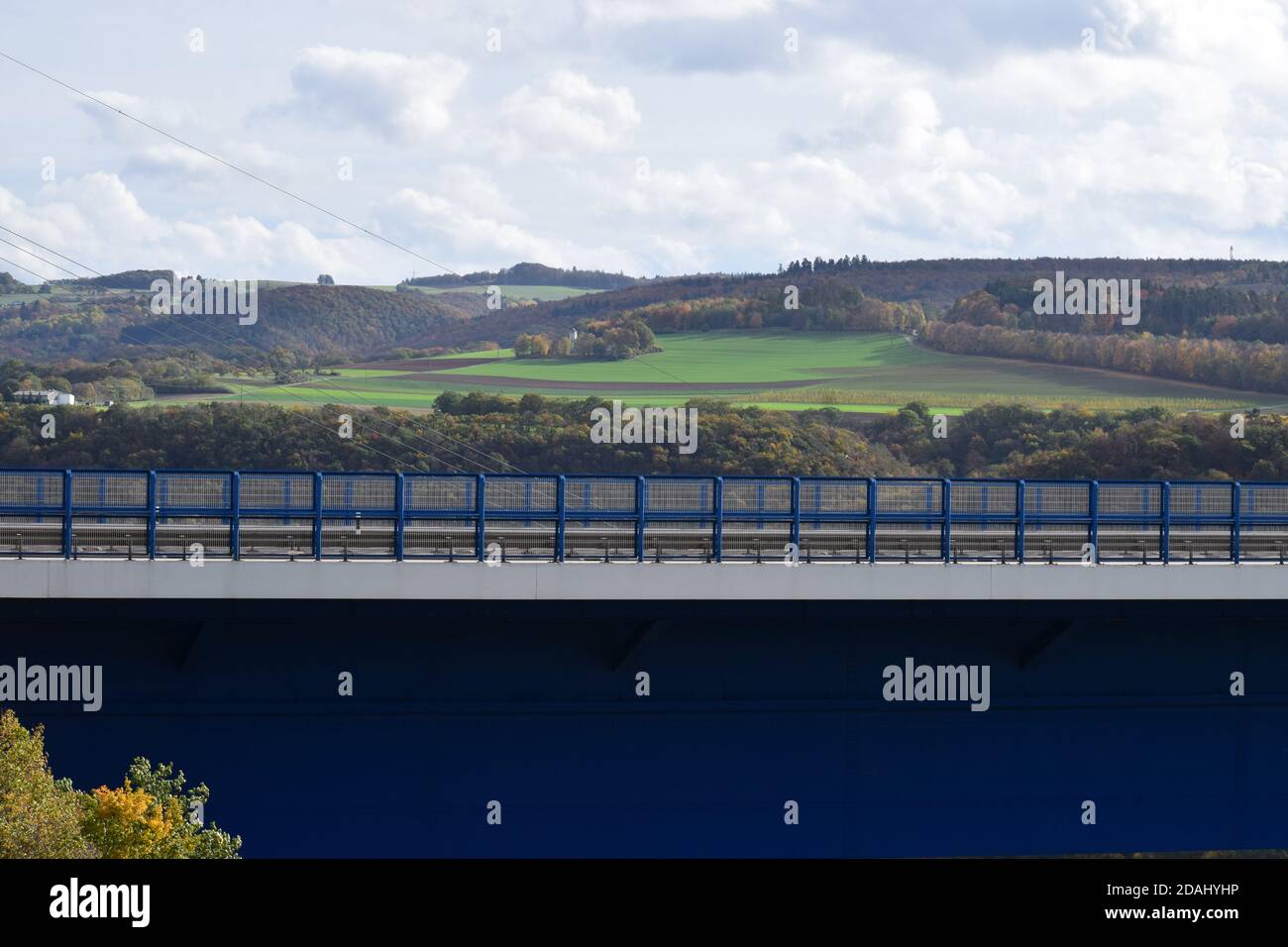 Autobahn bridge of the A61, Moseltalbrücke Stock Photo Alamy