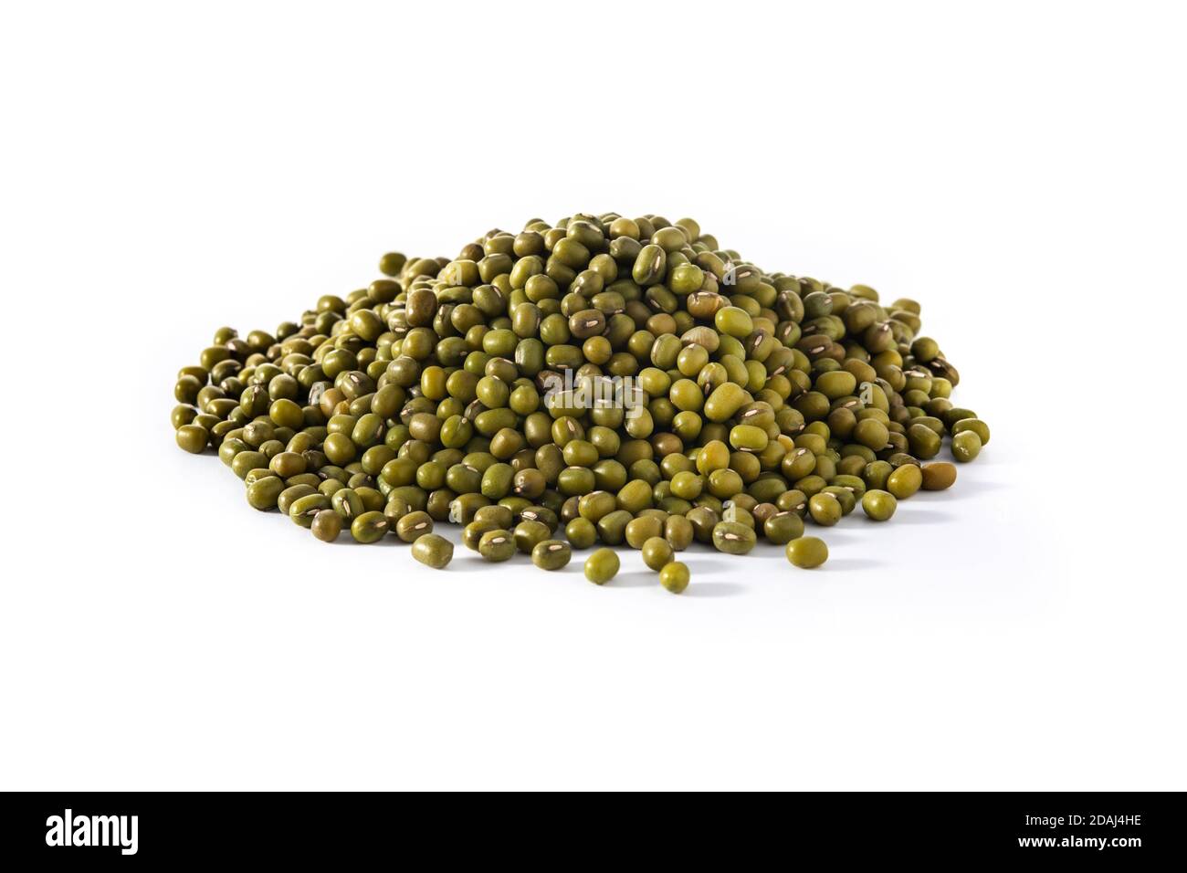 Green soy isolated on white background Stock Photo