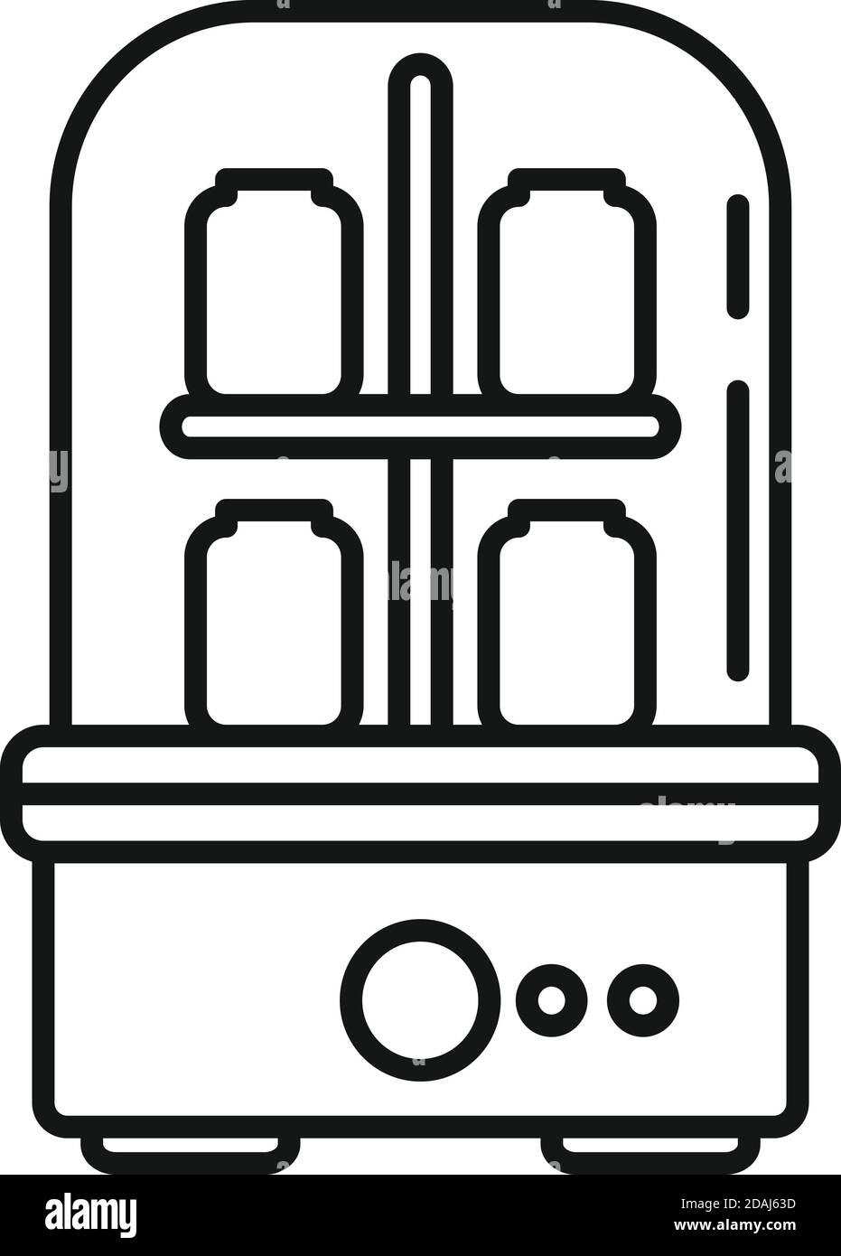 Bottle sterilizer icon, outline style Stock Vector Image & Art Alamy