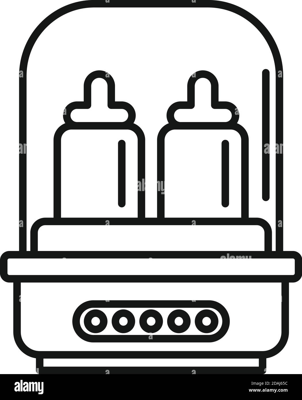Healthy bottle sterilizer icon, outline style Stock Vector Image & Art Alamy