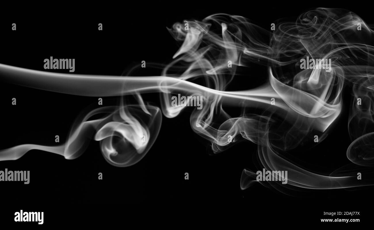Light smoke abstract pattern. White grey abstract background Stock Photo