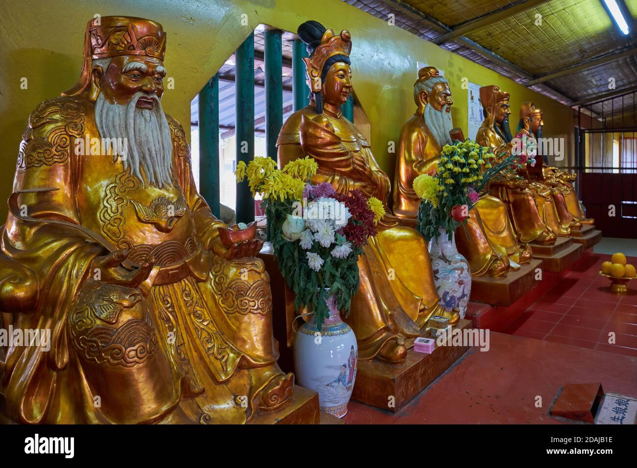 Statues of Chinese / Taoist gods at Kong Meng San Phor Kark See