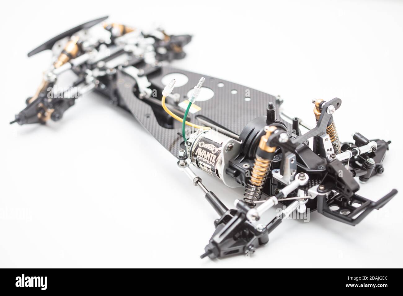 RC Car Chassis and Parts Stock Photo Alamy