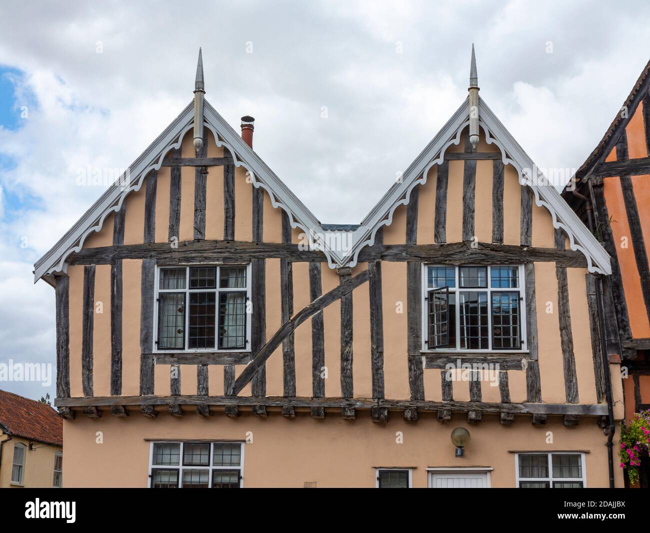 Timber framed Buildings Lavenham, Suffolk, England, uk Stock Photo