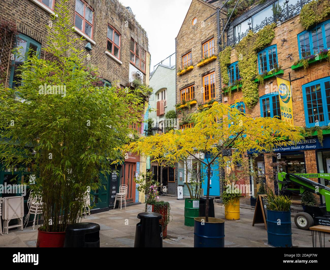 Neal's Yard, Covent Garden. London. Stock Photo