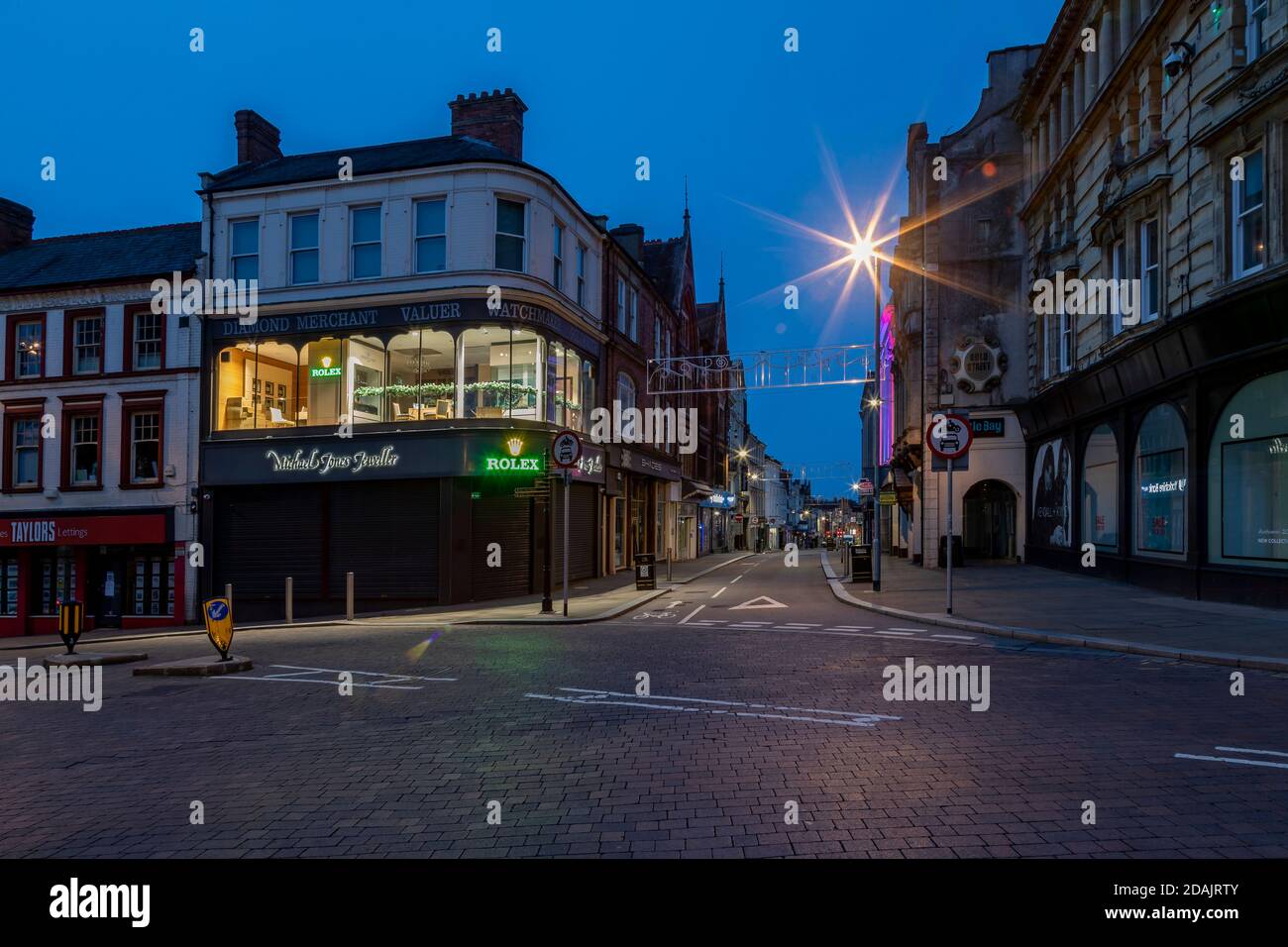 Michael Jones Jewellers on the corner of Bridge street and Gold street
