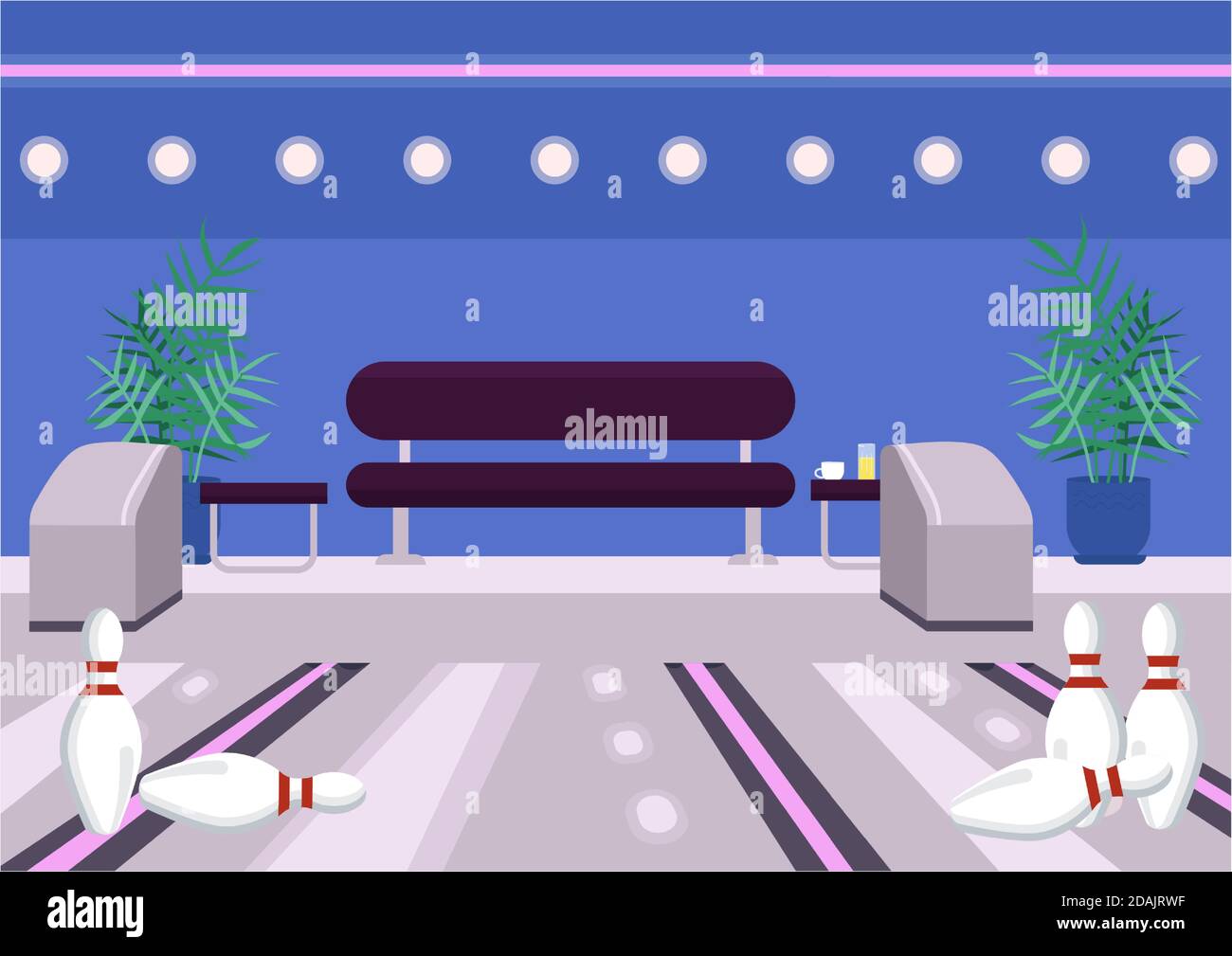 Bowling Cartoon High Resolution Stock Photography and Images - Alamy