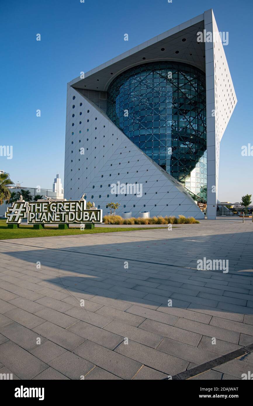 The Green Planet - Dubai's only indoor rainforest Stock Photo