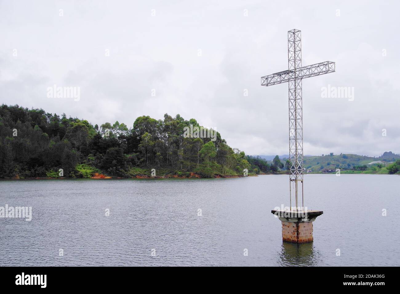 Guatape Lake (El Penol) in Antioquia, Medellin, Colombia, South America  Stock Photo - Alamy