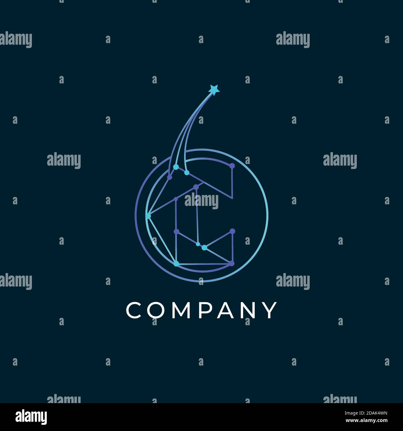 Space logo. Space emblem. Planets vector logo. Orbital emblem.Space sign. Vector. Stock Vector