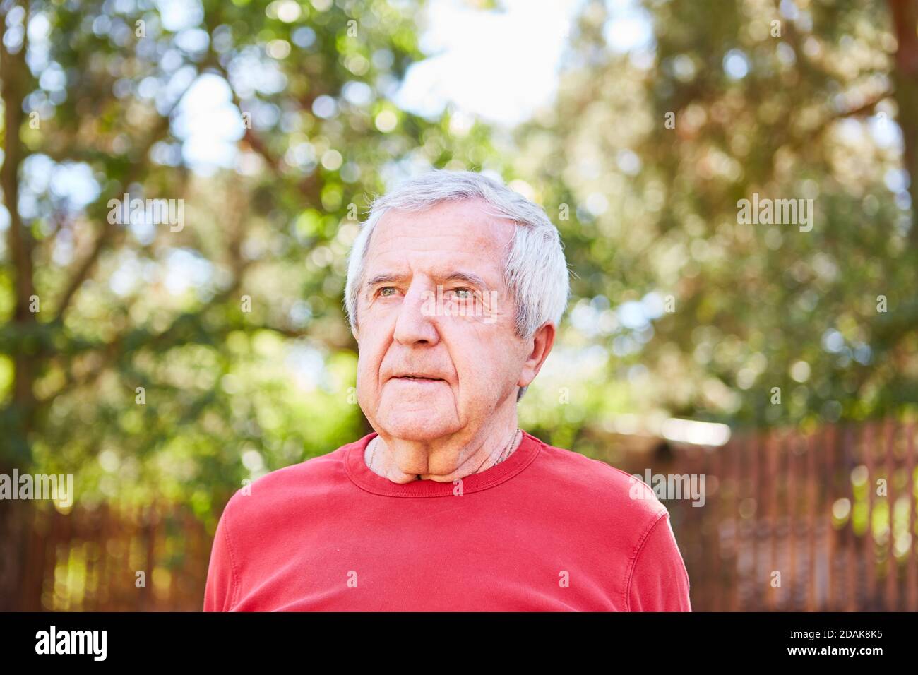 Pensioner outside portrait hi-res stock photography and images - Alamy