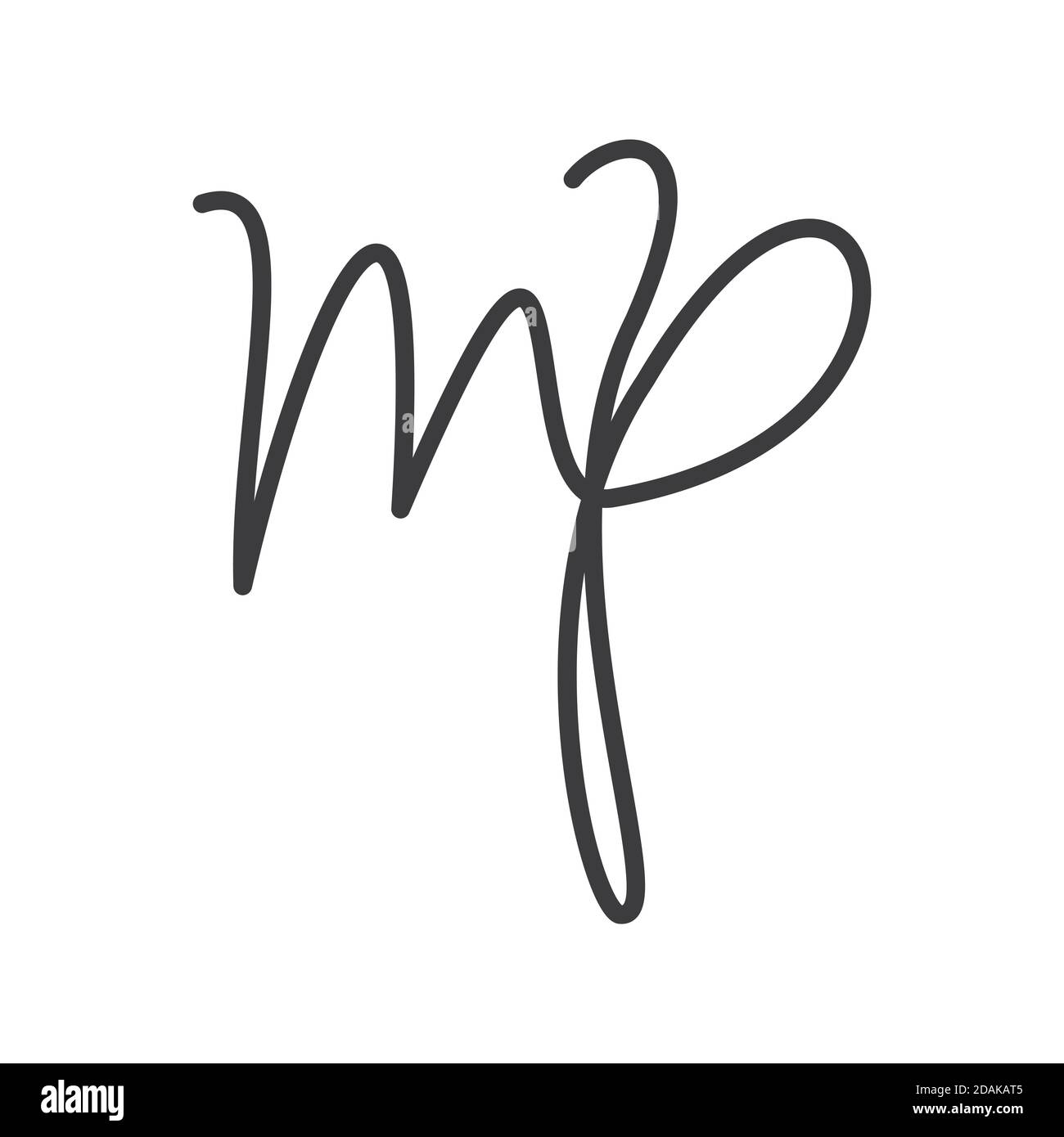 Mp Or Pm Letter Logo Design Template Vector Stock Illustration - Download  Image Now - Logo, Member of Parliament, Monogram - iStock