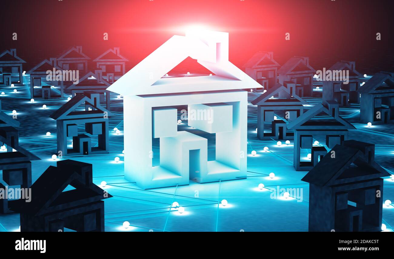 Search for a house in the image related to house