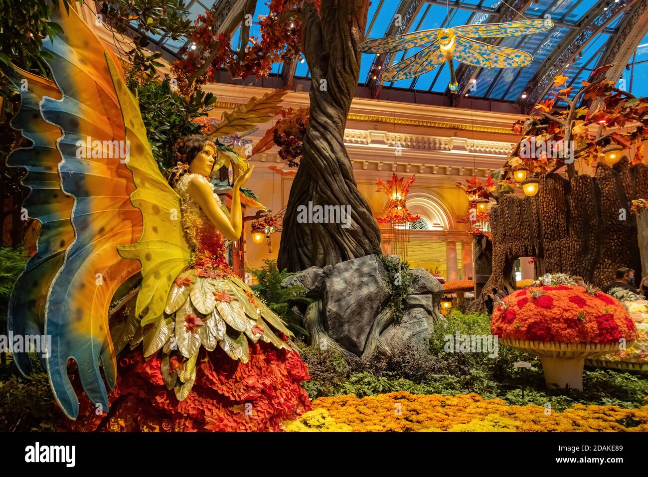 Bellagio Hotel Casino Las Vegas Indoor Decorations Autumn Season Photograph  by Alex Grichenko - Fine Art America