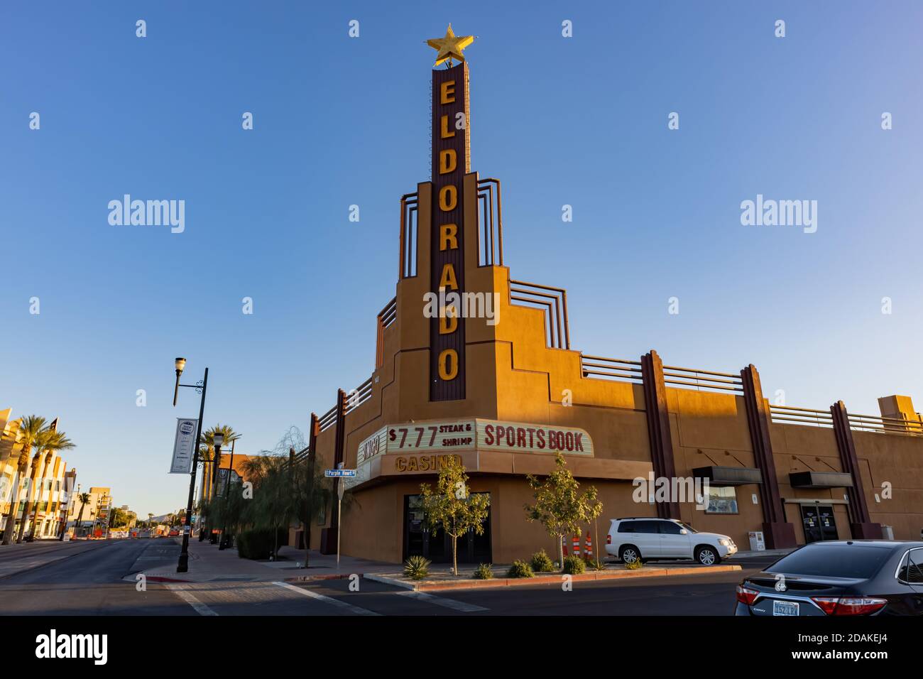 Henderson, NOV 4, 2020 - Afternoon view of the Eldorado Casino Stock Photo