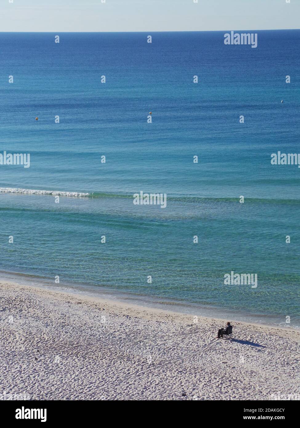 Alone at the beach Stock Photo - Alamy