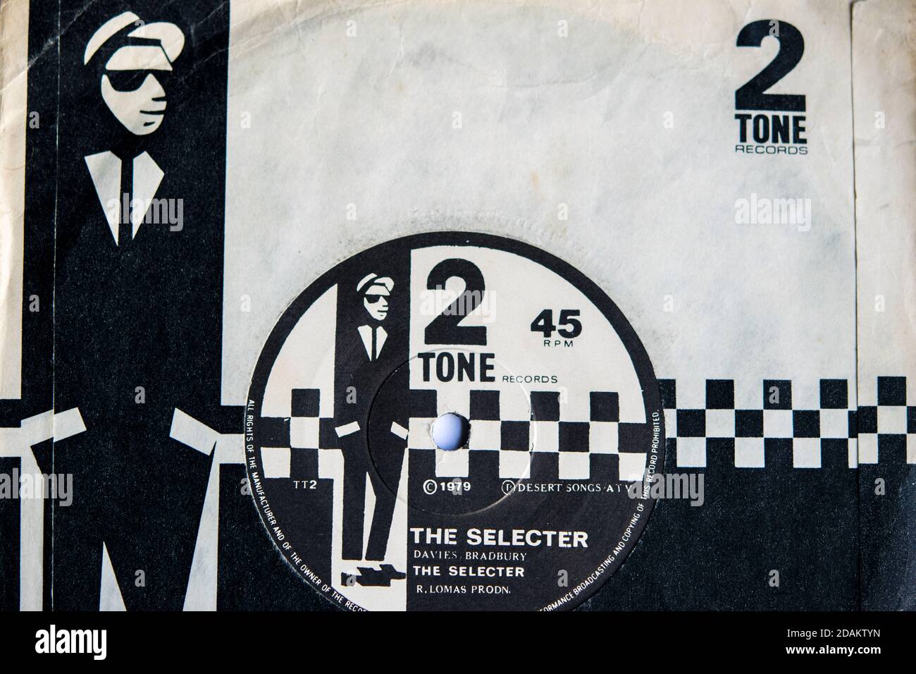 Seven inch vinyl single version of The Selecter by The Selecter released on the 2 Tone label in 1979 as the B side to Gangsters by The Special AKA Stock Photo