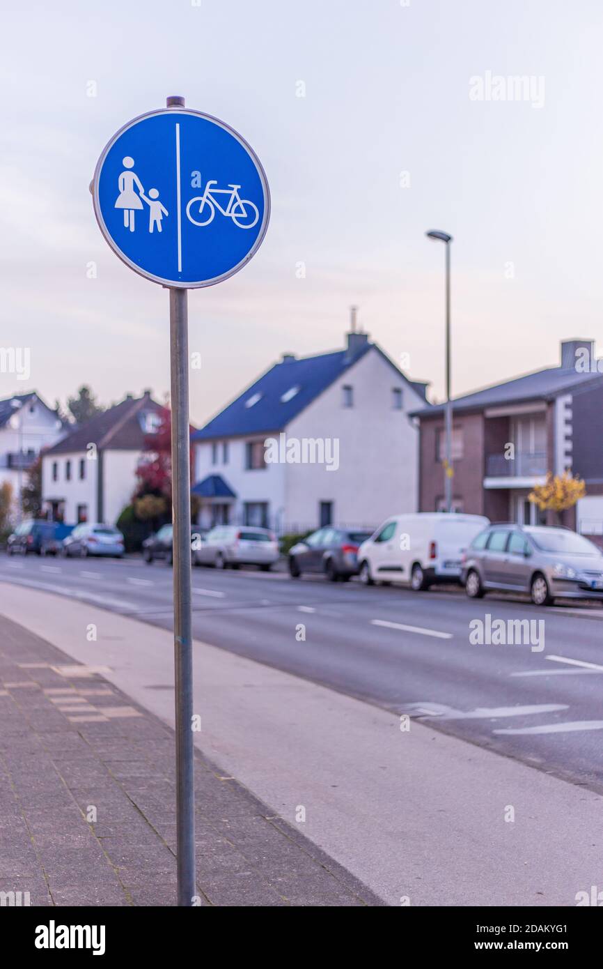 Vertical shot pedestrian bicycle hi-res stock photography and images ...