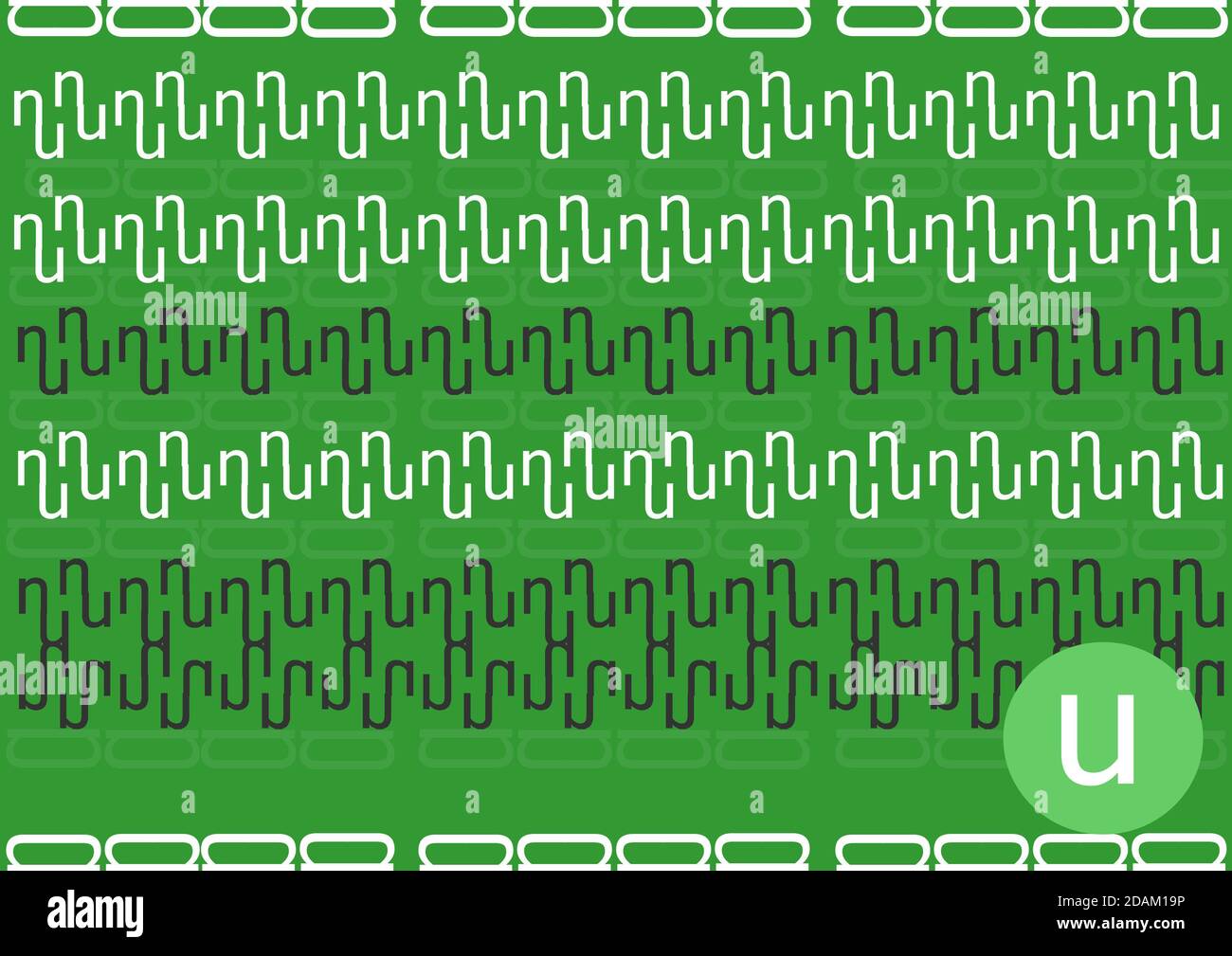 Alphabet lettering x pattern for wallpaper decoration with bright color