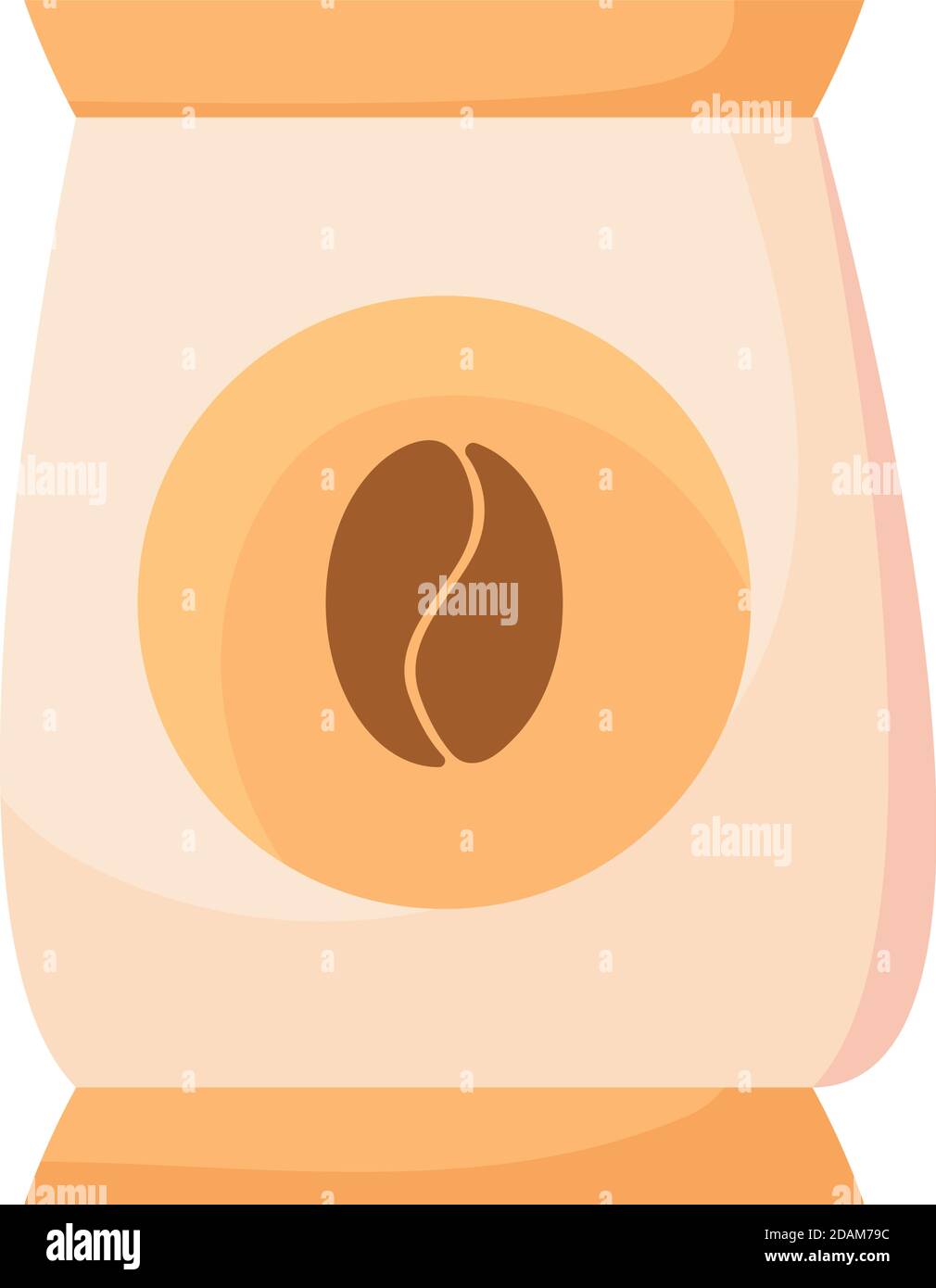 coffee bag in white background Stock Vector Image & Art - Alamy