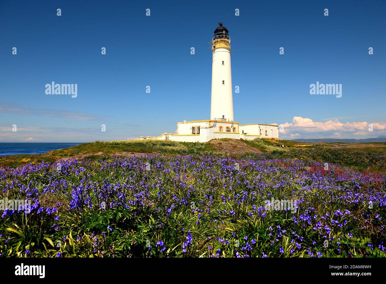 Hyskeir Lighthouse, Inner Hebrides, Scotland Stock Photo