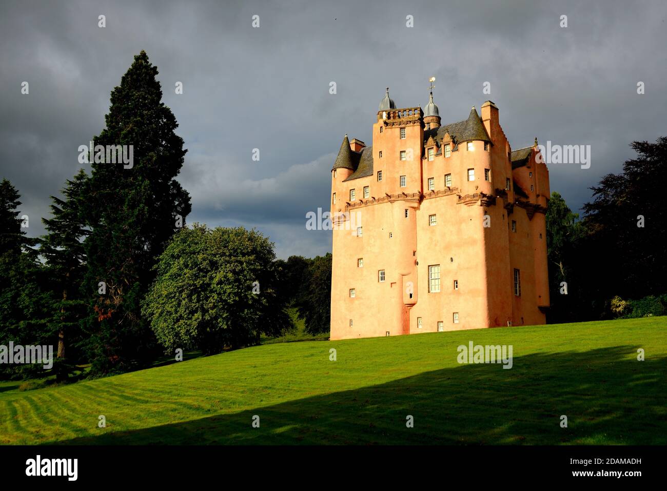 Craigievar Castle, Aberdeenshire, Scotland Stock Photo